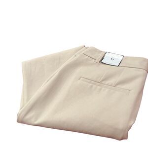 White House Black Market The Slim Ankle pants khaki sz.6 NWT